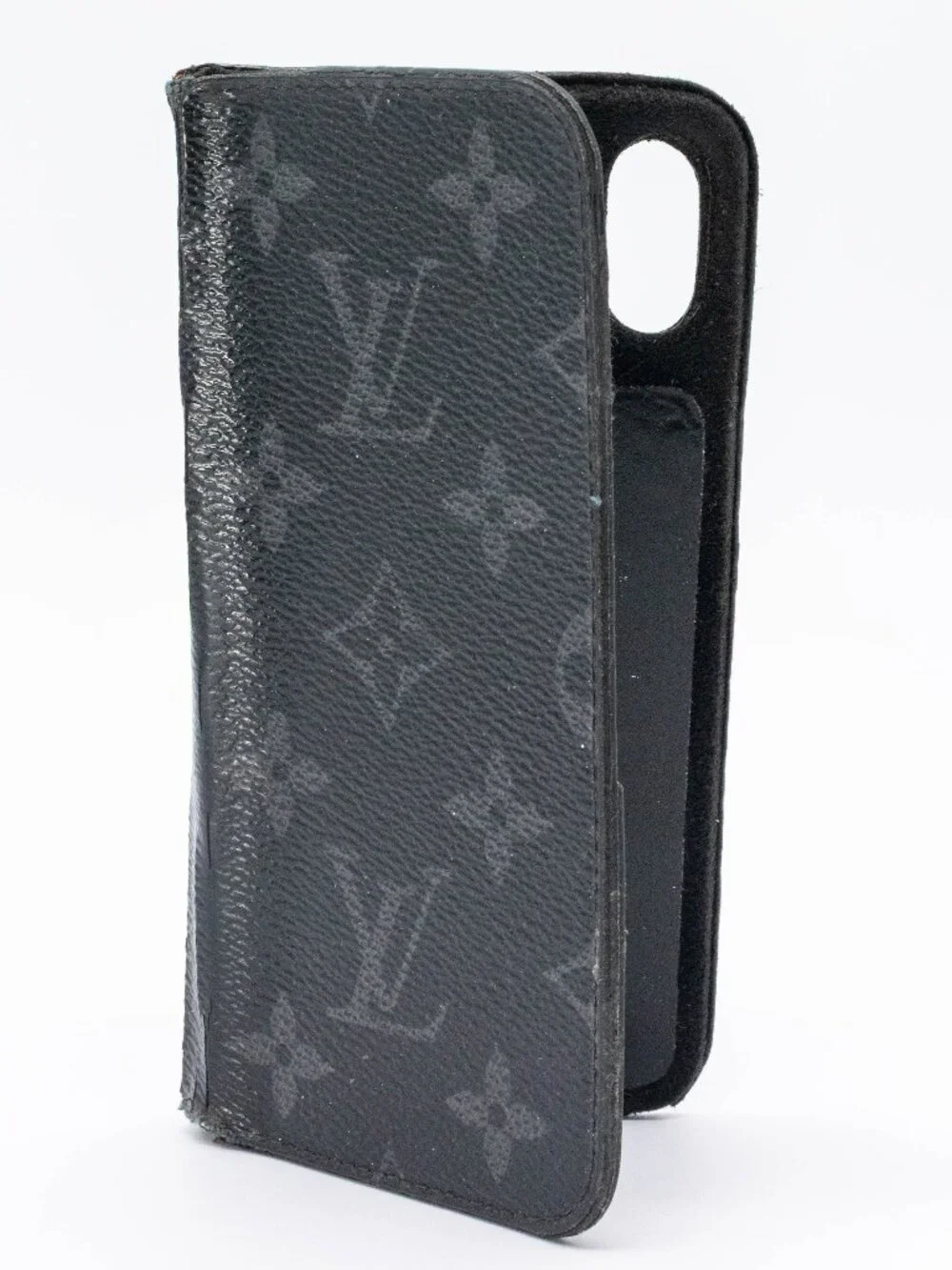 Louis Vuitton iPhone X Folio Case Eclipse